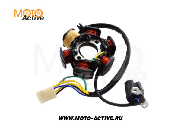 Статор генератора YX 110-150 верхний эл. стартер