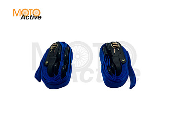 Стяжки для перевозки мотоцикла с петлями ACCEL (синий)