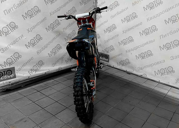 Питбайк Regulmoto SPITFIRE PRO 19/16, 140cc (черный-оранжевый)