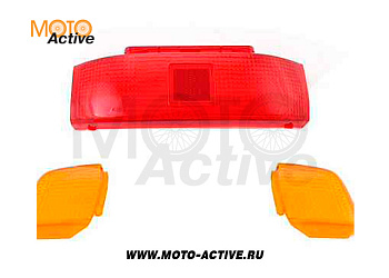 Задняя оптика комплект (стекла) Honda Lead-100 AF-48