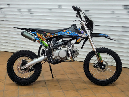 Питбайк SSSR CORE SA Blue White Monster