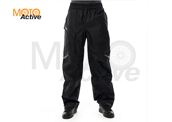 Штаны - дождевик. EVO BLACK (мембрана), 146-152 (XXS)