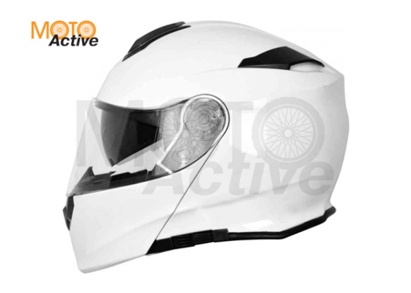 Шлем (модуляр) Origine DELTA Solid, белый глянцевый