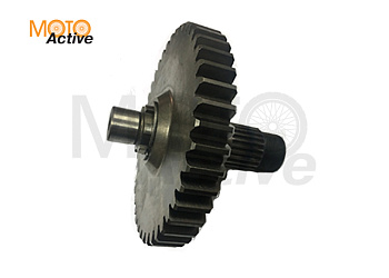 Вал №3 редуктора в сборе с шестернями (ДВС)