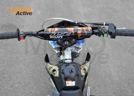 Питбайк  BSE EVO 110e Samurai SA - 14/12 (Полуавтомат КПП)