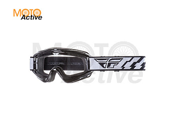 Очки для мотокросса FLY RACING FOCUS (2016) черные, прозрачные