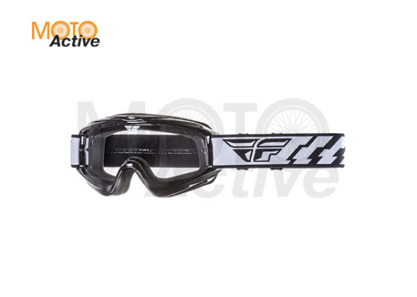 Очки для мотокросса FLY RACING FOCUS (2016) черные, прозрачные