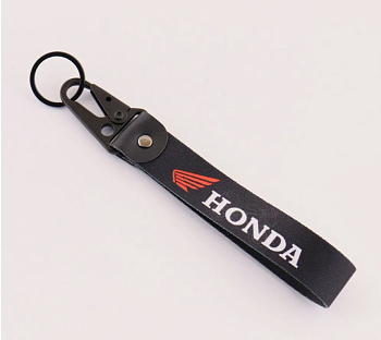 Брелок тряпичный "Honda" (черный)