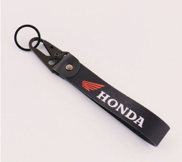 Брелок тряпичный "Honda" (черный)