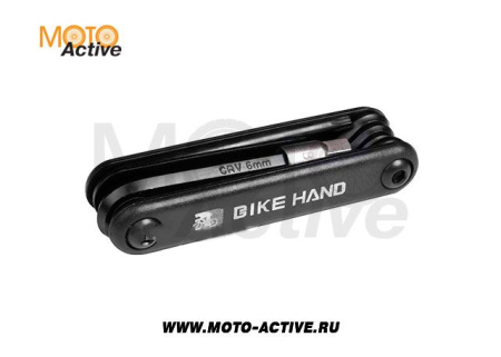 Шестигранник Bike Hand YС-274 складной (9 предм )