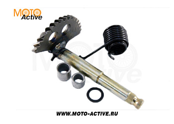 Вал кикстартера с сектором 157QMJ 150см3