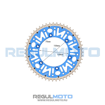 Звезда ведомая 520-50 Nibbi Racing PRO typ 1 HONDA, ZR, CR-Z300