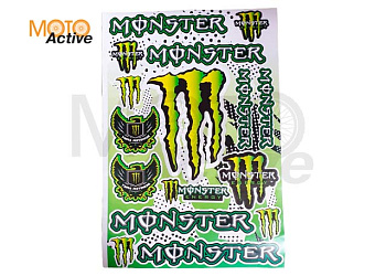 Наклейки набор Monster #2 (D6030)
