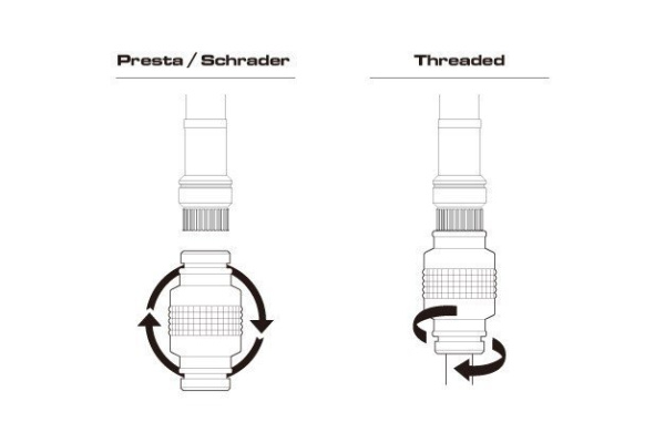 Насос велосипедный BIRZMAN VELOCITY ROAD BLACK (BM17-ZC-MN01-BK)