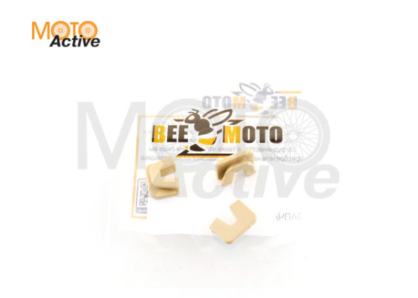 Скользители (слайдеры) Yamaha JOG 90 (тюнинг, серые) "BEEZMOTO