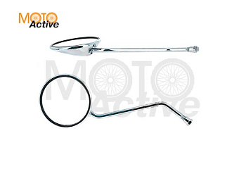 Зеркала DELTA (мопед) круглые прав. резьба М10 SCOOTER-M