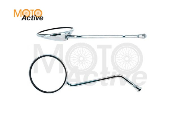 Зеркала DELTA (мопед) круглые прав. резьба М10 SCOOTER-M