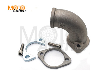 Впускной коллектор с изменяемым углом установки для двиг. 120-160 см3