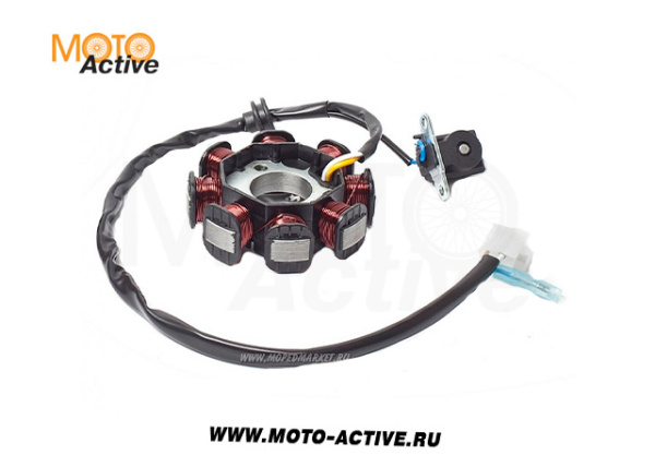 Статор генератора скутер Honda Lead-90