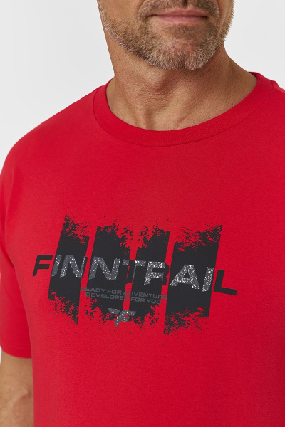 Футболка FINNTRAIL Logo 6721 Red