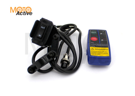 Лебедка ATV серия QUATTRO SPORT 3.5S (1587 кг), 12V, планетарный редуктор 166:1, трос синтетика