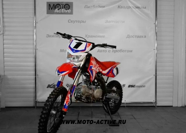 Питбайк APOLLO RFZ START 125 LЕ 17х14 ( Красный/RED)