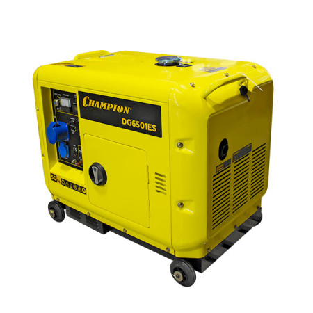 Дизельный генератор CHAMPION DG6501ES ATS