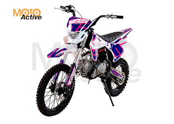 Питбайк WELS HS125 17/14 Фиолетовый