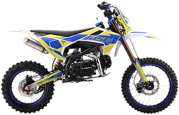 Питбайк BSE MXH 125 RAPT Green\Blue