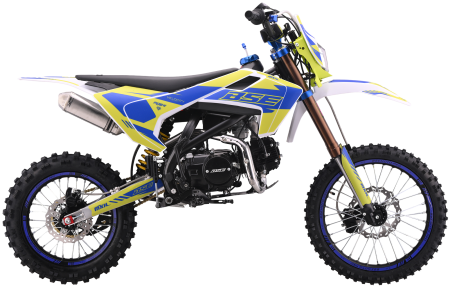 Питбайк BSE MXH 125 RAPT Green\Blue