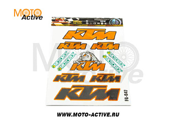 Наклейки набор KTM (FG-047)