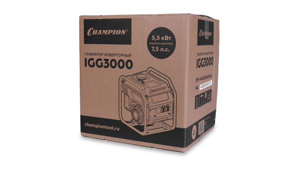 Инверторный генератор CHAMPION IGG3000