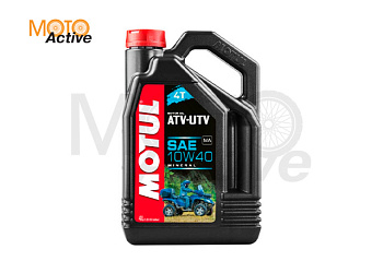 Моторное масло Motul ATV-UTV 4T 10W-40 4 л.