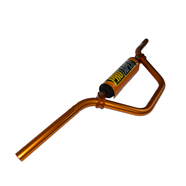 Руль PRO-TAPER алюминевый с перемычкой высокий оранжевый