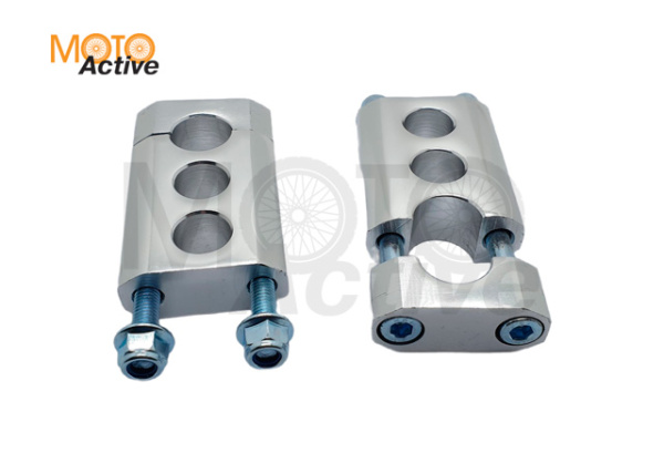 Крепление руля 22мм Питбайк высокие (стойки руля)