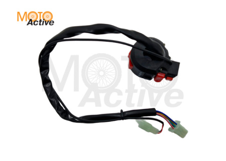 Блок переключателей (пульт) левый (с доп. кнопкой сигнала) ATV 110-125 "BEEZMOTO"