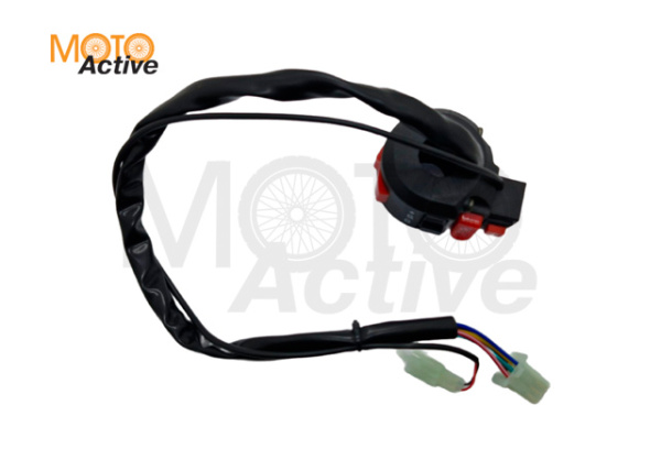 Блок переключателей (пульт) левый (с доп. кнопкой сигнала) ATV 110-125 "BEEZMOTO"