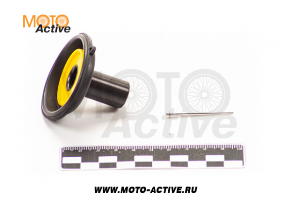 Мембрана (кругл. золотник d-16mm) с иглой и пруж. 4T 139QMB 50сс SCOOTER-M