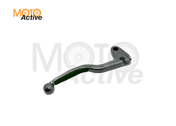 Рычаг сцепления  с силиконовой вставкой Accel YZ125/250 00-14 KX125 05-07 250F 05-20 (зеленый)
