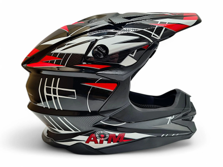 Шлем AiM JK803S Red/Black