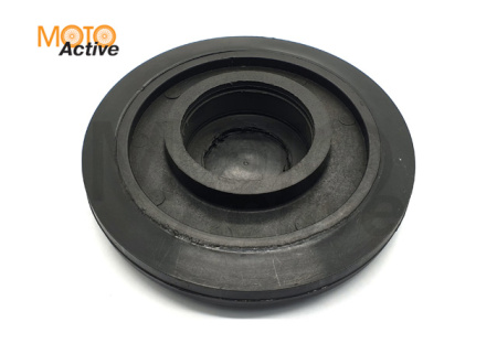 Каток пластмассовый (без подшипника) для тележки 3-х пруж., 488 мм