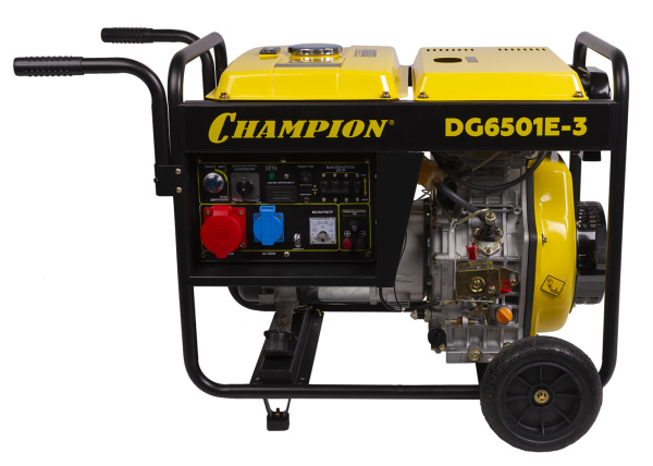 Дизельный генератор CHAMPION DG6501E-3
