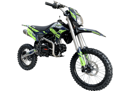 Питбайк BSE PH125 AK47 Green (040)