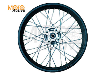 Диск колесный задний Sport-003, Athlete, TE 2.15x18, ось 17мм черный