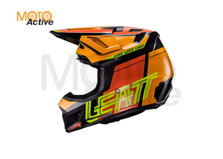 Кроссовый шлем с очками Leatt 7.5 V24 Citrus