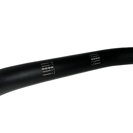 Руль алюминиевый переменного сечения 22.2---28.6, черный, MojoRacing M2/M4/M8