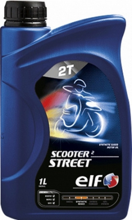 Масла для двухтактных двигателей ELF/SCOOTER 2 STREET., 1л.