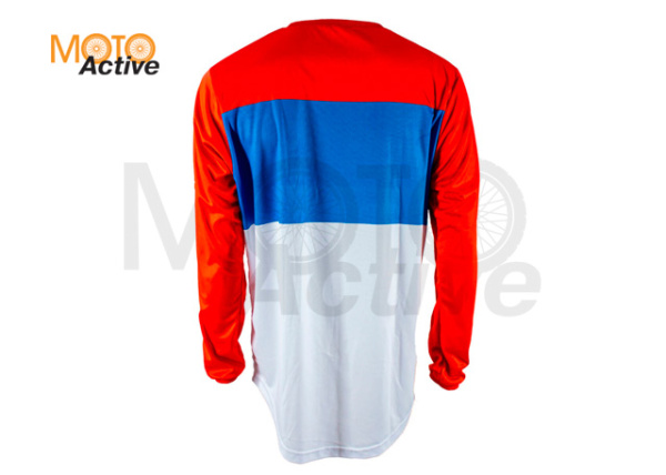 Джерси FLY RACING F-16 REFRESH , белая/красная/синяя