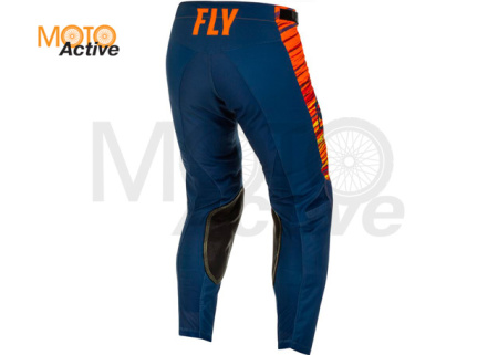 Брюки для мотокросса FLY RACING KINETIC WAVE 2022 синие/оранжевые
