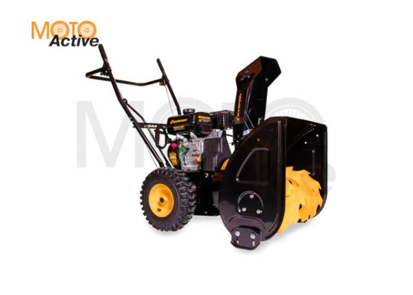 Снегоотбрасыватель CHAMPION ST656 (6.5лс 56см 5F/2R колеса 3,6л, 72 кг, руч.стартер